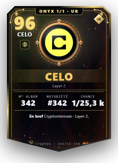 Carte Reflex Celo, version Onyx 1/1
