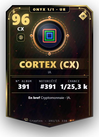 Carte Reflex Cortex, version Onyx 1/1