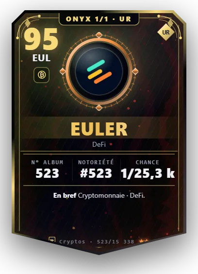 Carte Reflex Euler, version Onyx 1/1