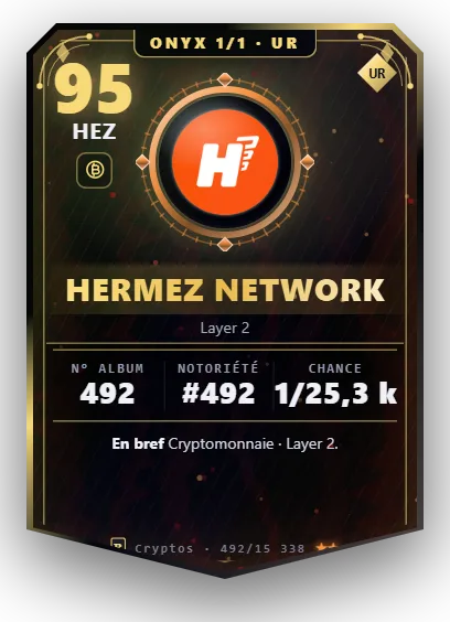 Carte Reflex Hermez Network, version Onyx 1/1