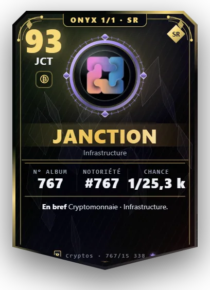 Carte Reflex Janction, version Onyx 1/1
