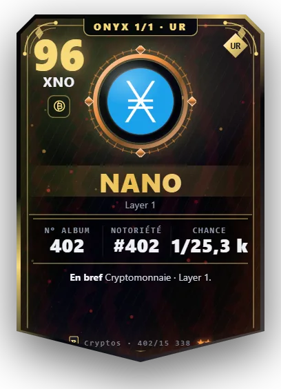 Carte Reflex Nano, version Onyx 1/1