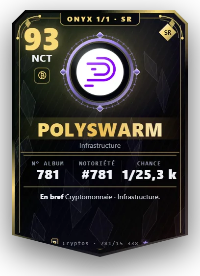 Carte Reflex PolySwarm, version Onyx 1/1