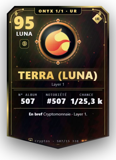 Carte Reflex Terra, version Onyx 1/1