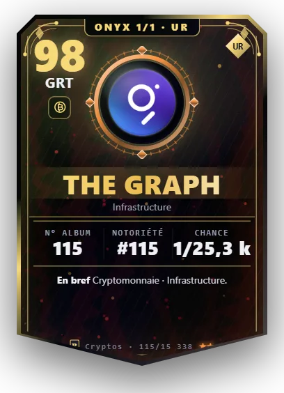 Carte Reflex The Graph, version Onyx 1/1