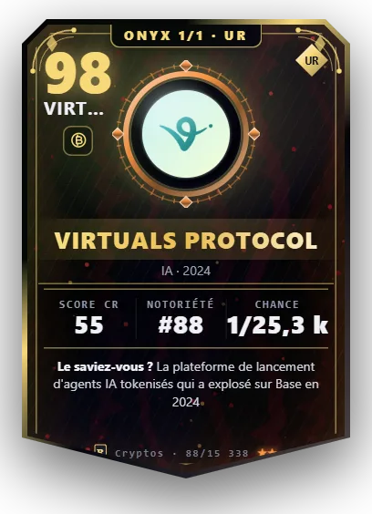 Carte Reflex Virtuals Protocol, version Onyx 1/1